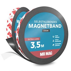 MrMag® Magnetband selbstklebend stark | extra lang