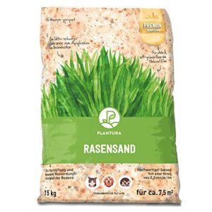 Plantura Premium Rasensand, 15 kg für 7,5 m², Reiner Quarzsand