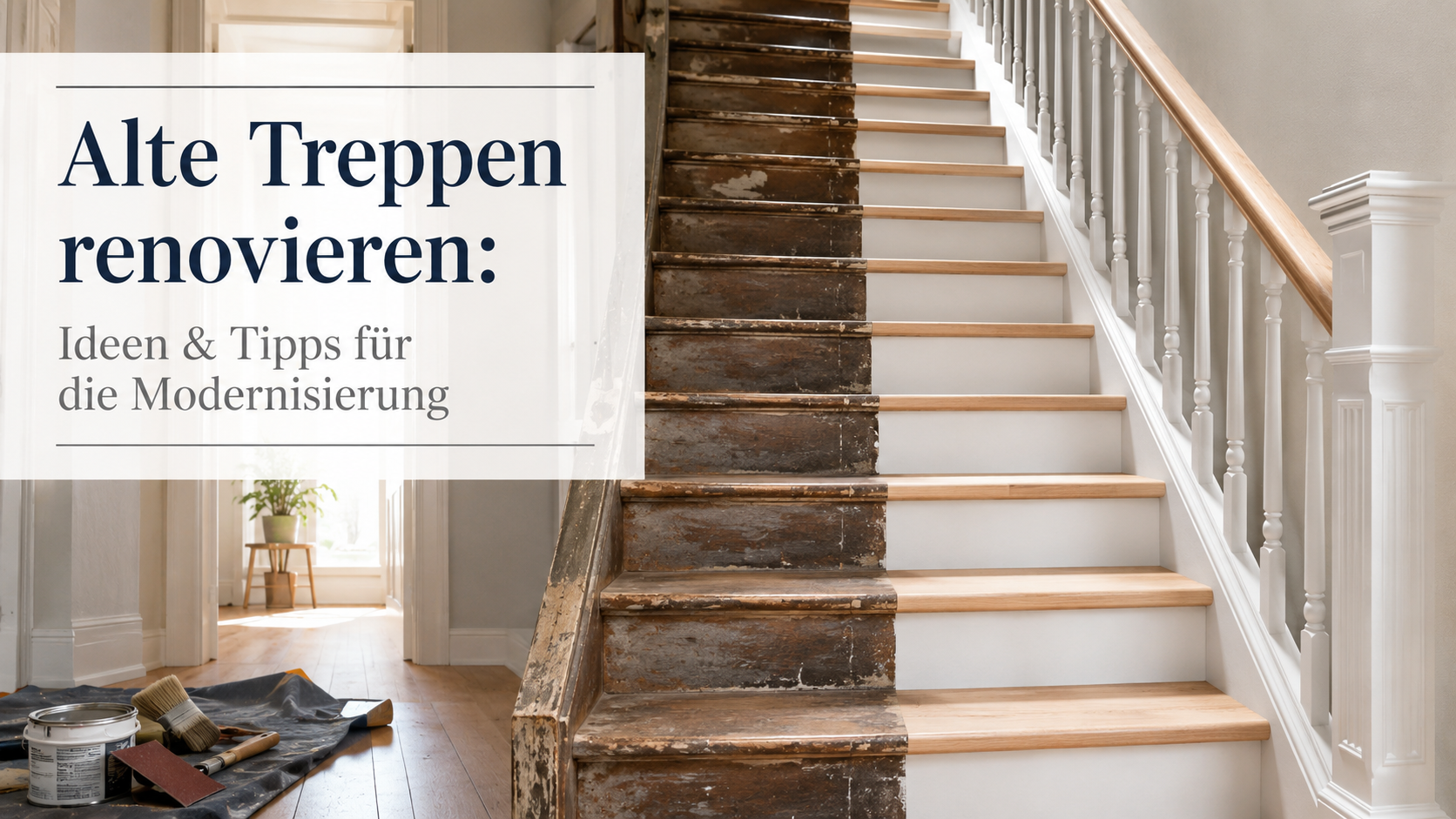 Alte Treppen renovieren: Ideen & Tipps für die Modernisierung