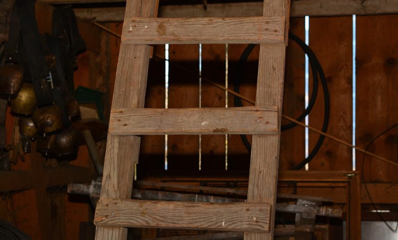 Angeleiter Holz – Eine praktische und dekorative Lösung
