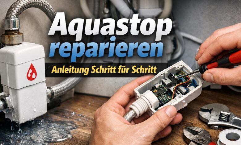Aquastop reparieren [Bild mit Hilfe von KI erstellt]