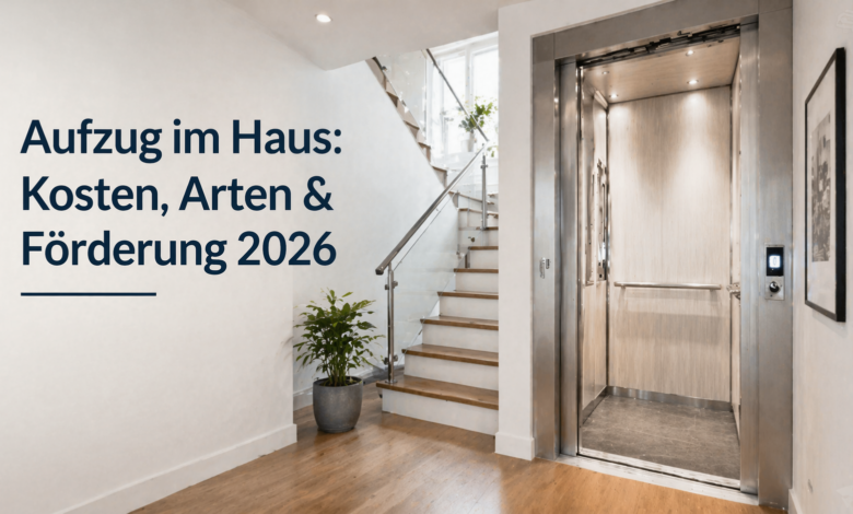 Aufzug im Haus [Bild mit Hilfe von KI erstellt]