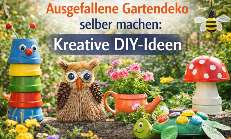 Ausgefallene Gartendeko