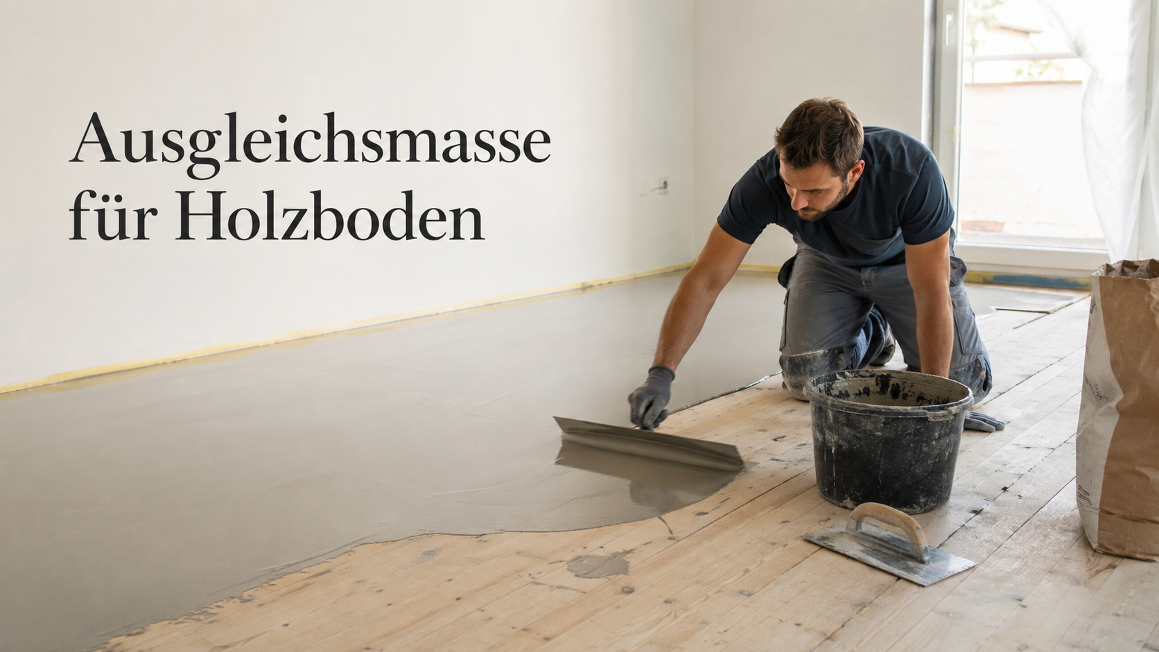 Ausgleichsmasse für Holzboden