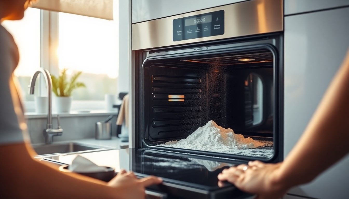 Backofen mit Backpulver reinigen – so geht’s einfach und effektiv