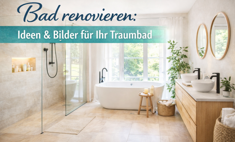 Bad renovieren [Bild mit Hilfe von KI erstellt]