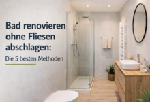Bad renovieren ohne Fliesen abschlagen [Bild mit Hilfe von KI erstellt]