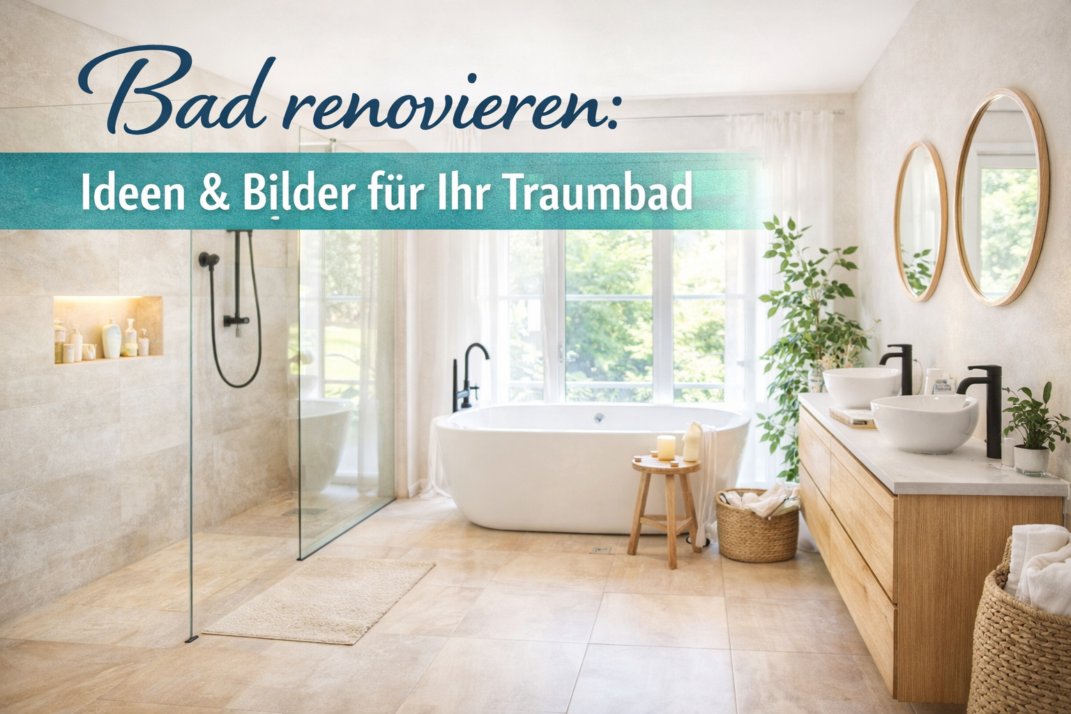 Bad renovieren: Ideen & Bilder für Ihr Traumbad