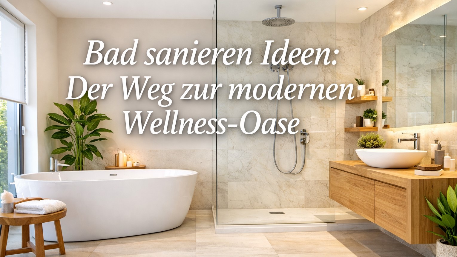 Bad sanieren Ideen: Der Weg zur modernen Wellness-Oase