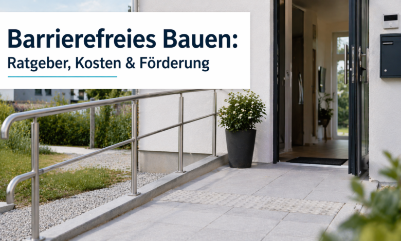 Barrierefreies Bauen [Bild mit Hilfe von KI erstellt]