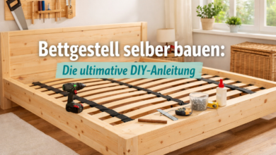 Bettgestell selber bauen