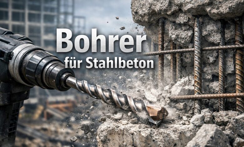 Bohrer fuer Stahlbeton [Bild mit Hilfe von KI erstellt]