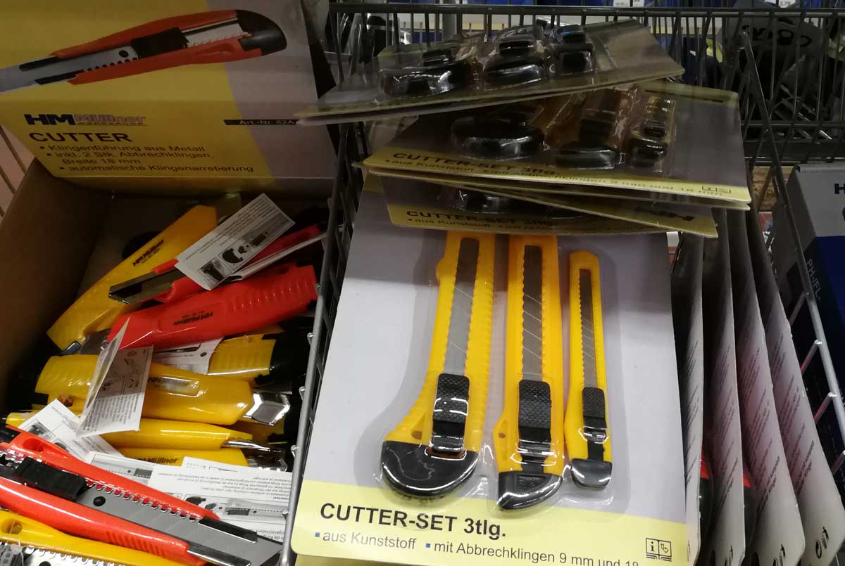 Cuttermesser – Das Profi Messer für den Handwerker