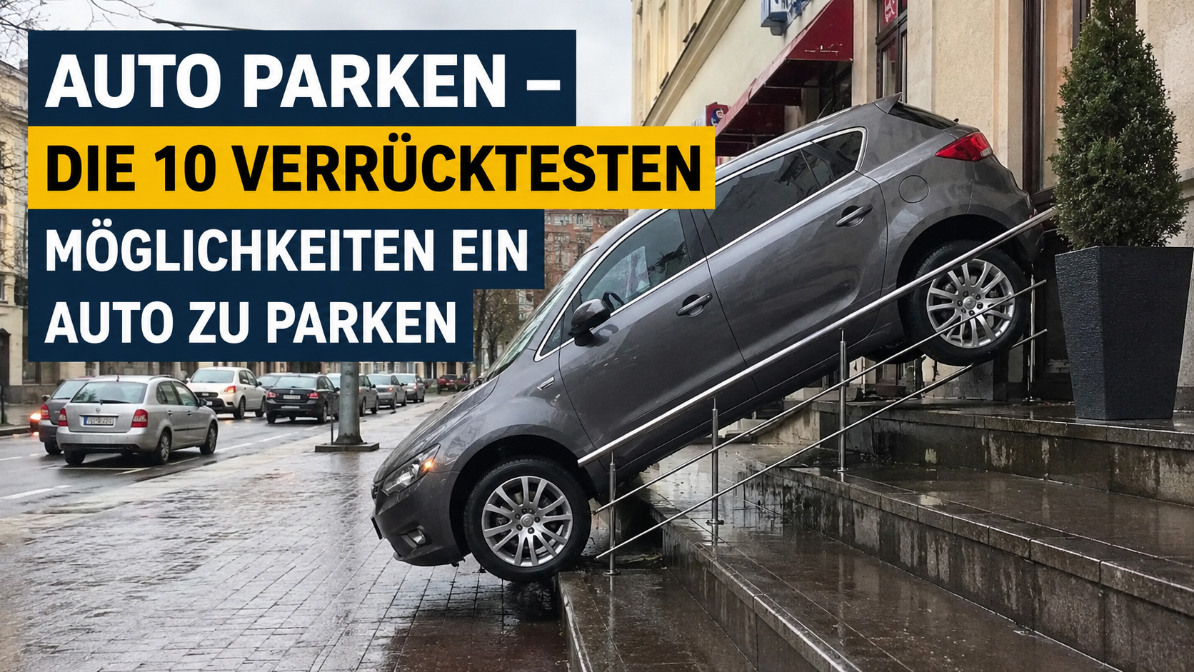 Auto Parken – Die 10 verrücktesten Möglichkeiten ein Auto zu parken