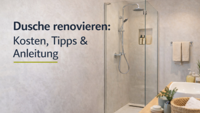 Dusche erneuern