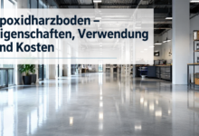 Epoxidharzboden – Eigenschaften und Nutzung