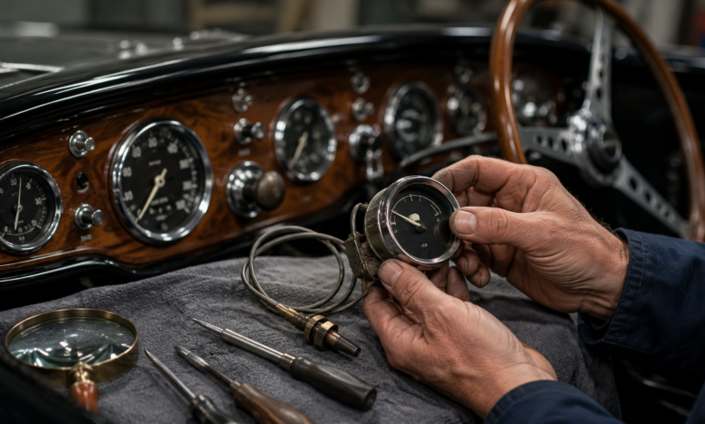Fernthermometer Reparatur Oldtimer