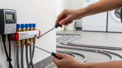 Fussbodenheizung richtig entlueften