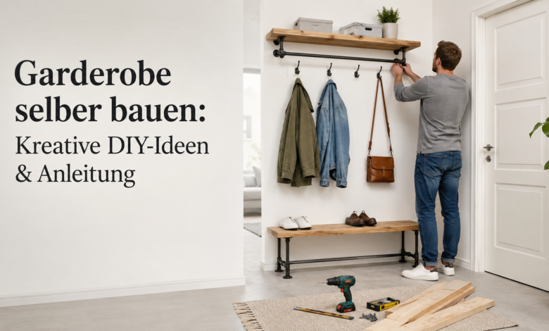 Garderobe selber bauen