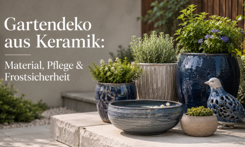 Gartendeko Keramik