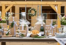 Geschenke zum Richtfest