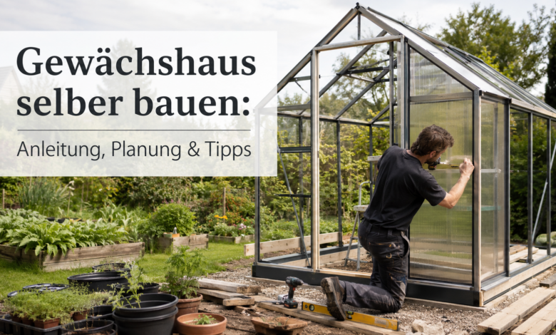Gewaechshaus selber bauen