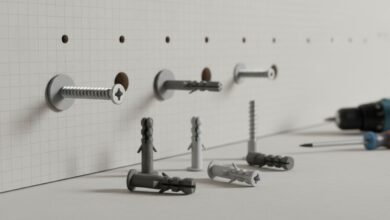 Gipskartonduebel hohe Tragkraft fuer Schwerlast an Rigipsplatten