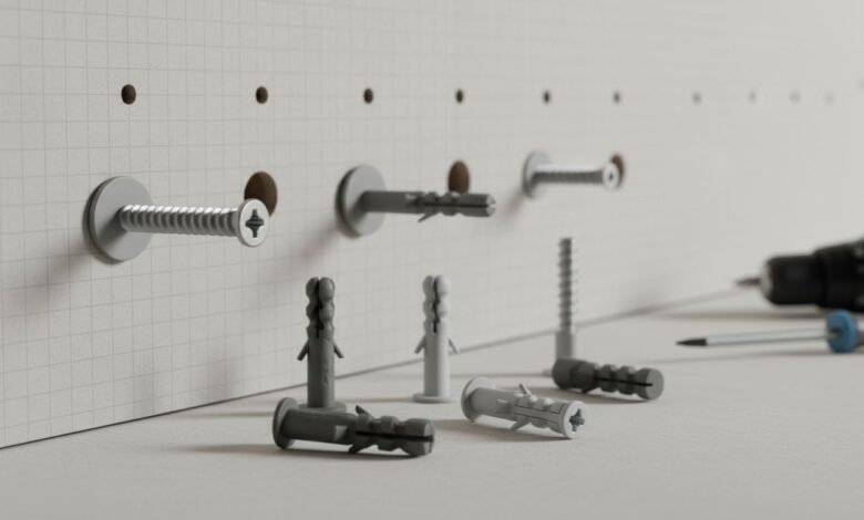 Gipskartonduebel hohe Tragkraft fuer Schwerlast an Rigipsplatten