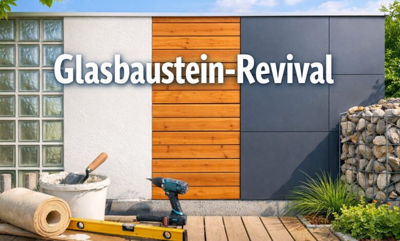 Glasbaustein Revival [Bild mit Hilfe von KI erstellt]