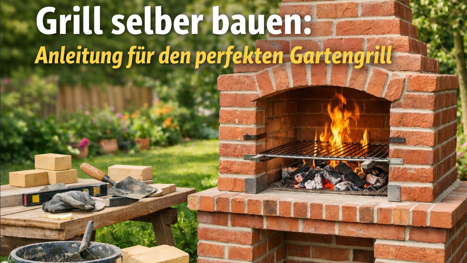Grill selber bauen: Anleitung für den perfekten Gartengrill