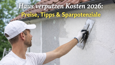Haus verputzen Kosten 2026