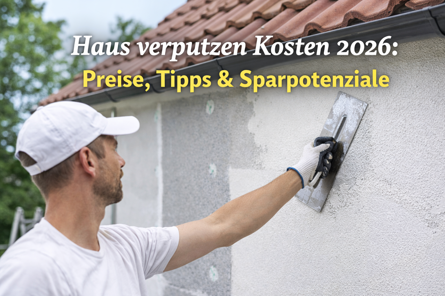 Haus verputzen Kosten 2026: Preise, Tipps & Sparpotenziale