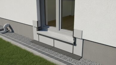 Hochwasserschutz an Kellerfenster