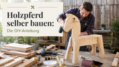 Holzpferd selber bauen