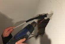 Kabelmit Schrumpfschlauch reparieren [Bild mit Hilfe von KI erstellt]