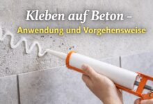Kleben auf Beton