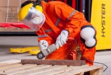 Knieschoner für aktiven Knieschutz im Job [Bildinhalt mit KI erstellt]
