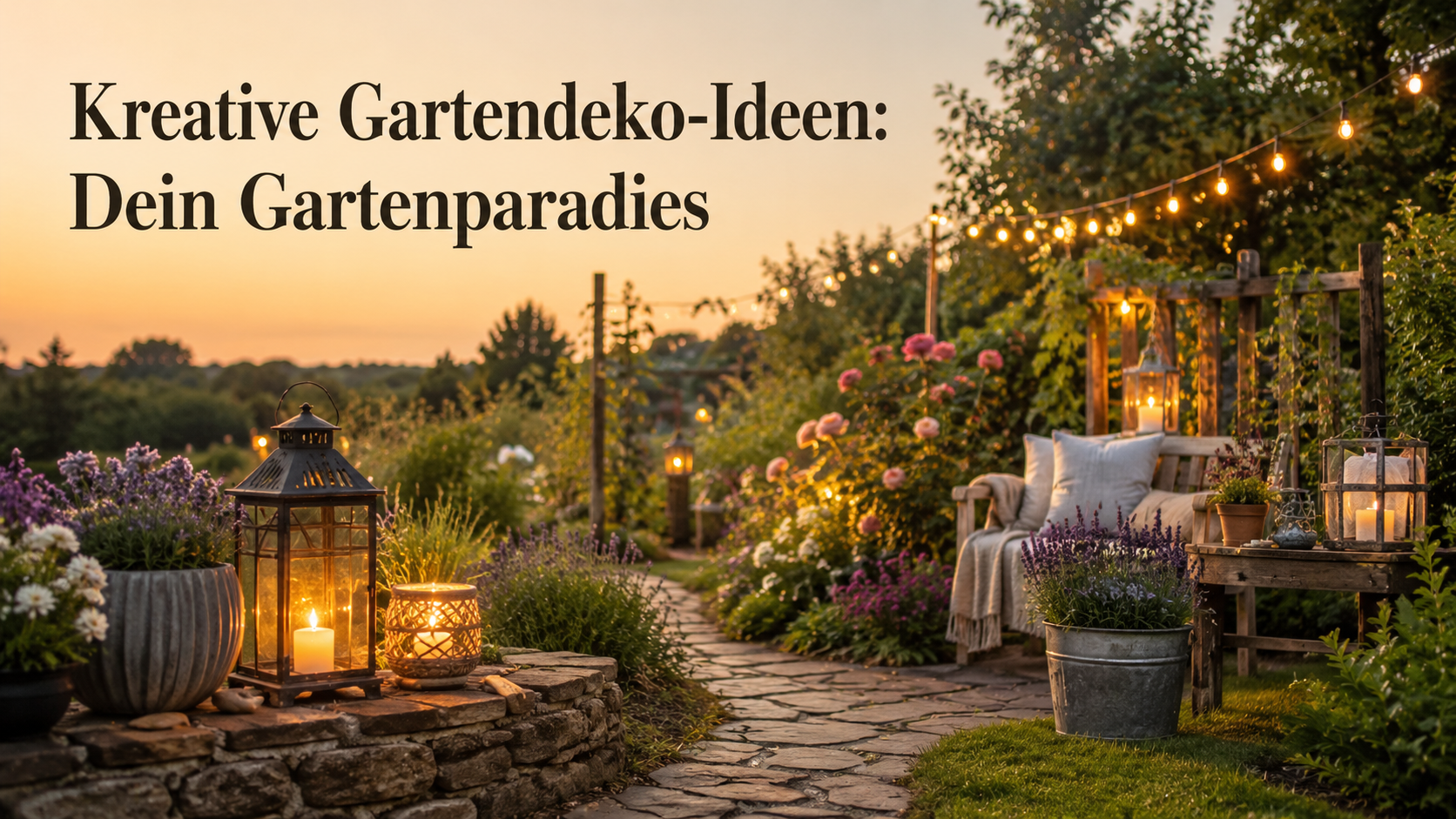 Kreative Gartendeko-Ideen: Dein Gartenparadies