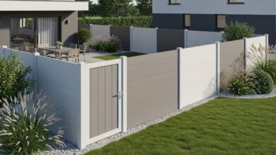 Kunststoffzaun langlebig pflegeleicht