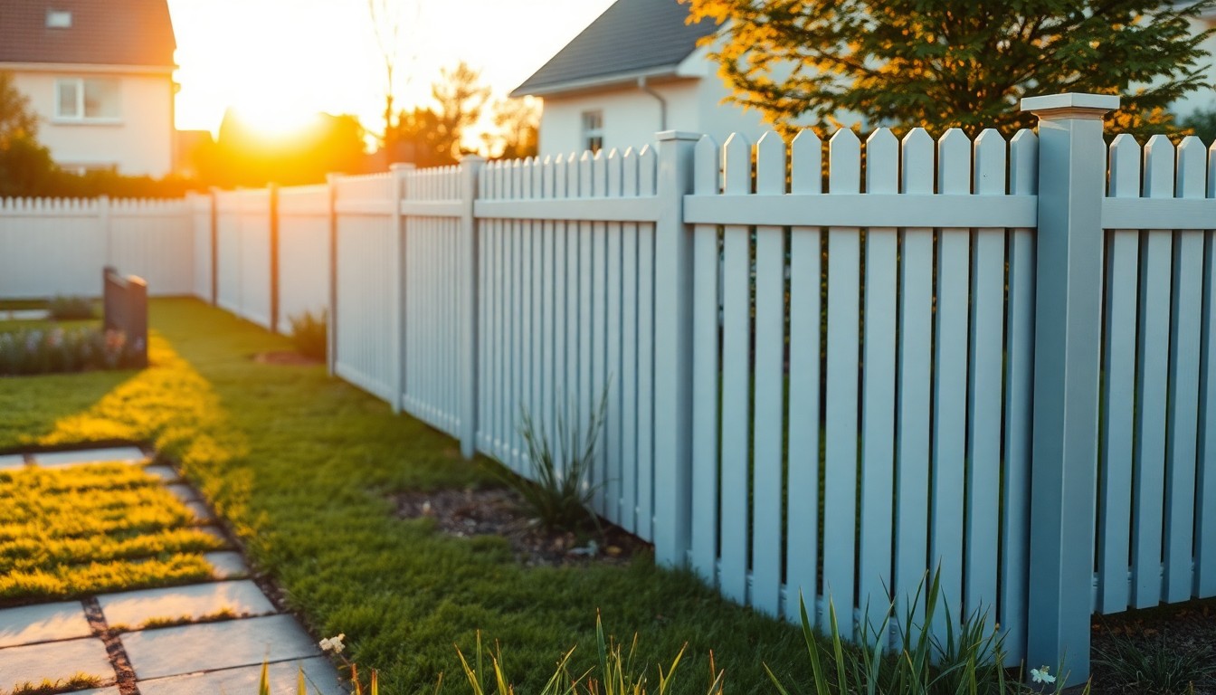 Kunststoffzaun: langlebig & pflegeleicht