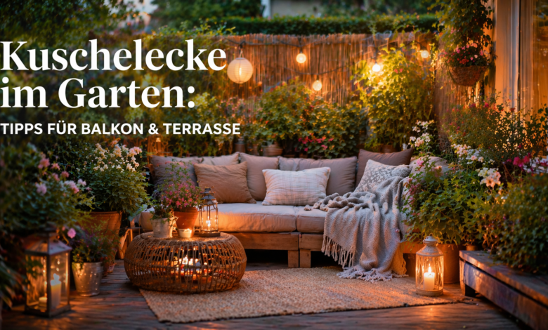 Kuschelecke im Garten