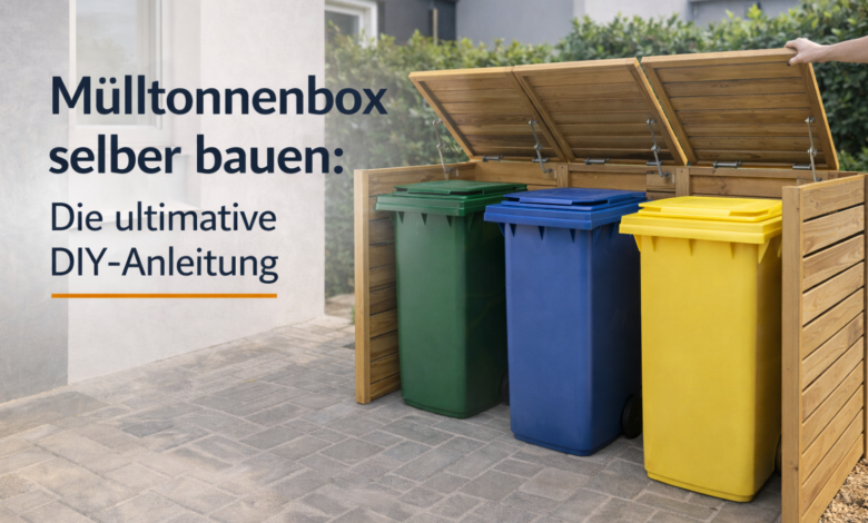 Muelltonnenbox selber bauen