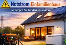 Notstrom Einfamilienhaus