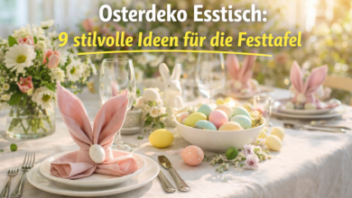 Osterdeko Esstisch