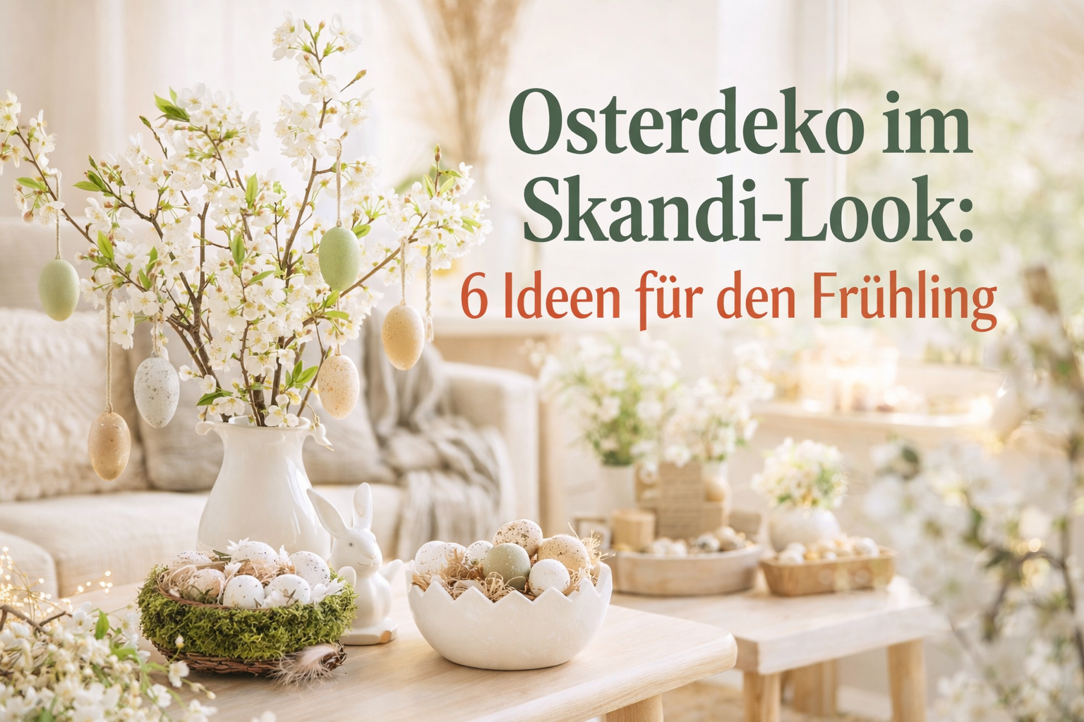 Osterdeko im Skandi-Look: 6 Ideen für den Frühling