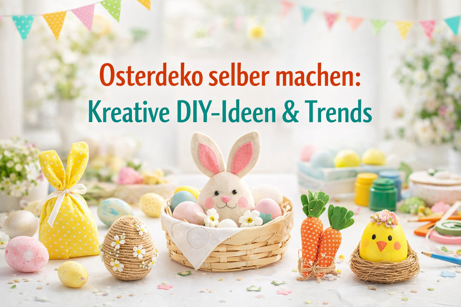 Osterdeko selber machen: Kreative DIY-Ideen & Trends