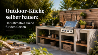 Outdoorküche [Bild mit Hilfe von KI erstellt]