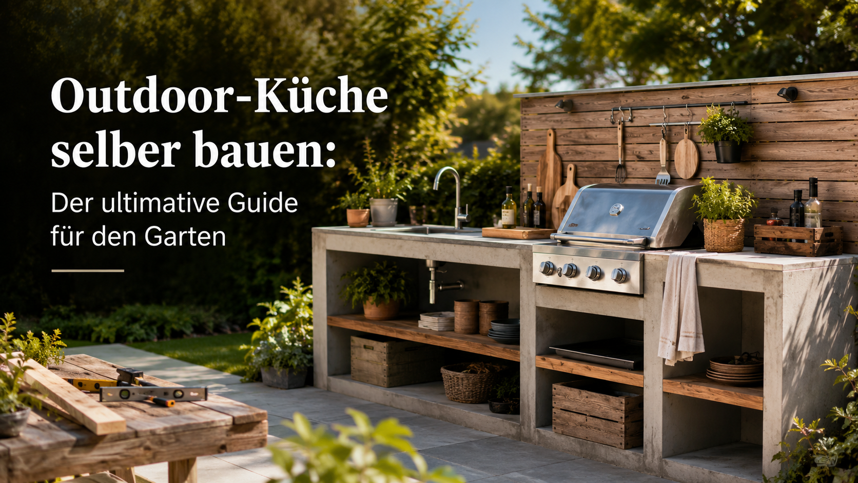Outdoor-Küche selber bauen: Der ultimative Guide für den Garten