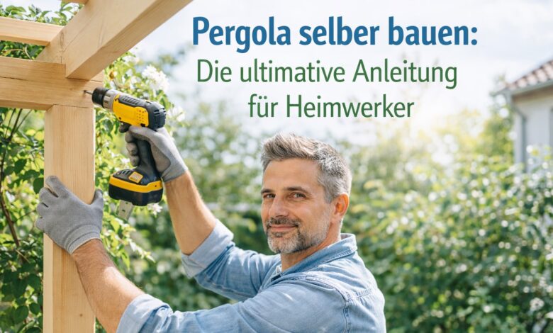 Pergola selber bauen