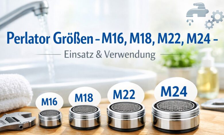 Perlator Groessen M16 M18 M22 M24 Einsatz Verwendung [Bild mit Hilfe von KI erstellt]